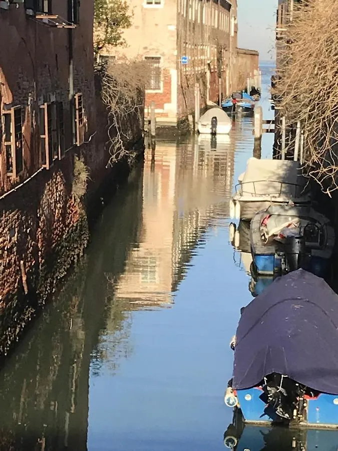 Cosy Apartment In The Heart Of Venice With City View 50 M² Itálie